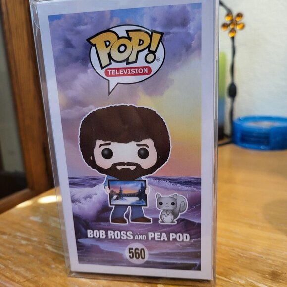 Bob Ross Bob Ross and Pea Pod Target Exclusive Funko Pop - Picture 4 of 8